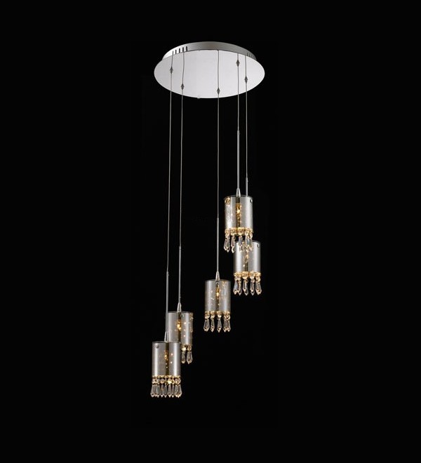 Подвесной светильник Delight Collection Crystal Tube 5