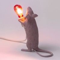 Настольная лампа Seletti Mouse Lamp Love Edition USB
