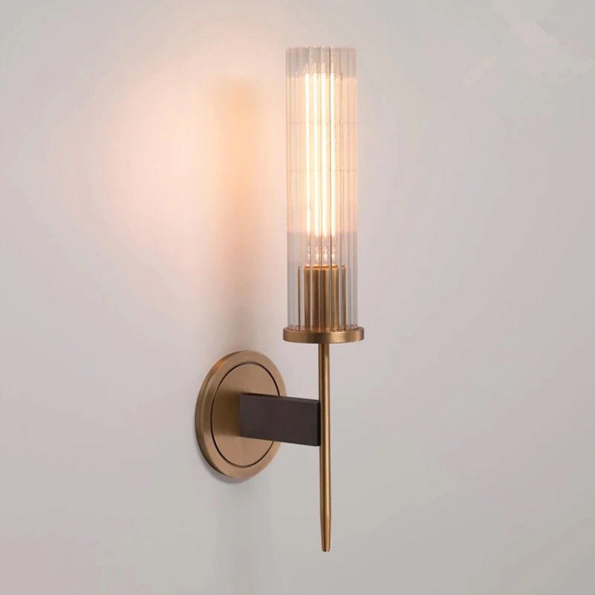 Настенный светильник Delight Collection Alouette 1 brass