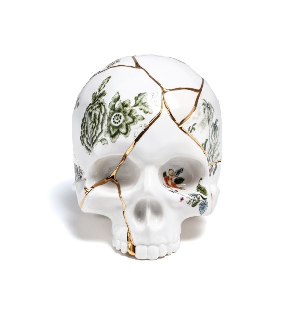 Статуэтка Seletti Kintsugi Skull