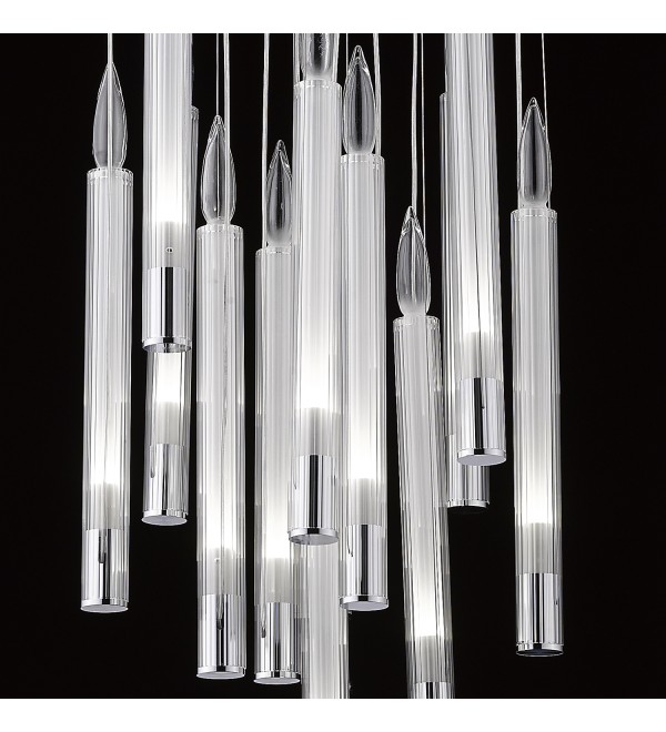 Подвесной светильник Delight Collection Candle P68094-13 chrome