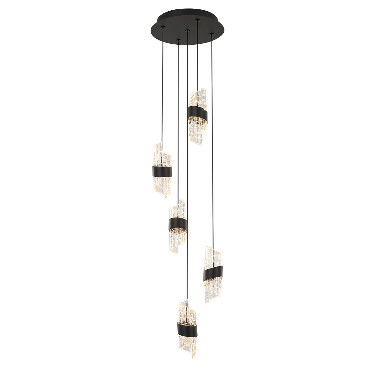 Подвесной светильник Delight Collection MD23001022-5A matt black