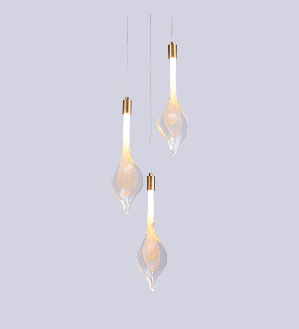 Подвесной светильник Delight Collection P98066-3 antique brass