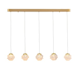 Подвесной светильник Delight Collection MD25030003-5B gold/clear
