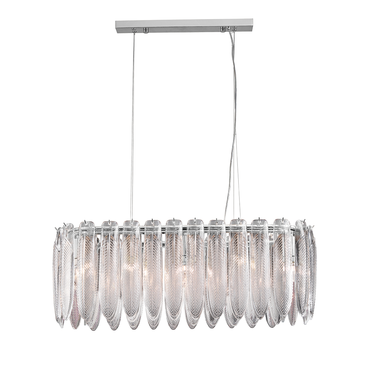 Люстра Delight Collection Piuma MD22027002-L82 chrome