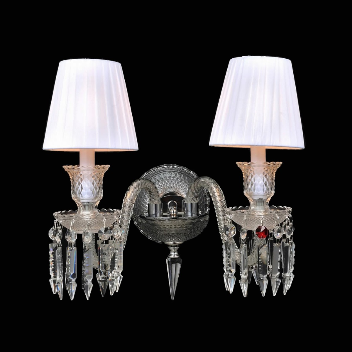 Настенный светильник Delight Collection Baccarat 2 clear
