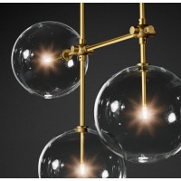 Потолочный светильник Delight Collection Globe Mobile 7A brass