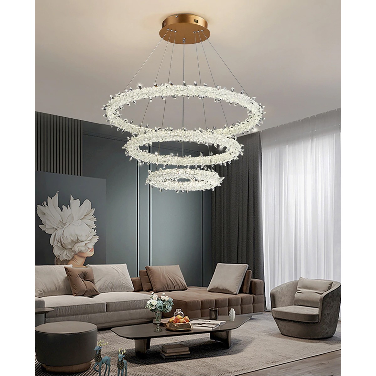Люстра Delight Collection MD-0120B-40+60+80 gold
