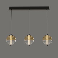Подвесной светильник Delight Collection MD24022079-3B black/amber
