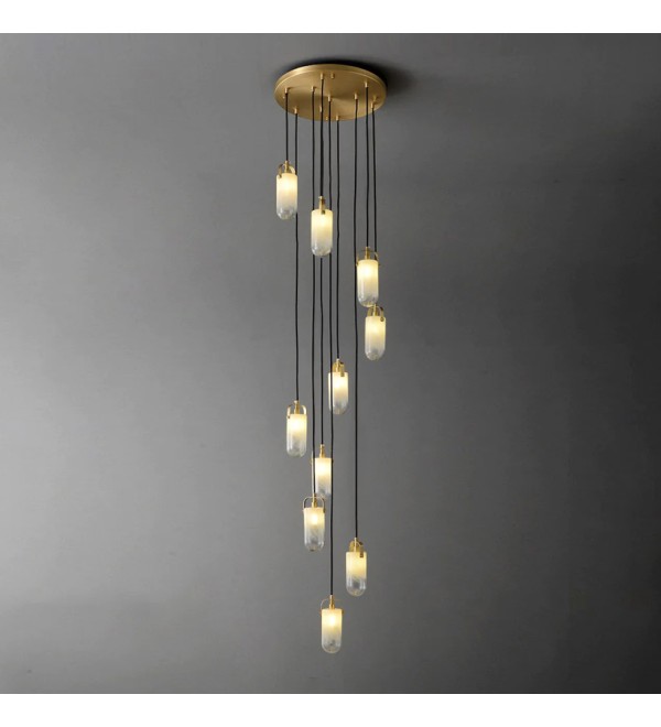 Подвесной светильник Delight Collection Sorno MT9056-10H brass