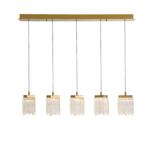Подвесной светильник Delight Collection MD25020403-5B2 Satin gold