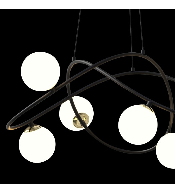 Люстра Delight Collection P0691-6A black