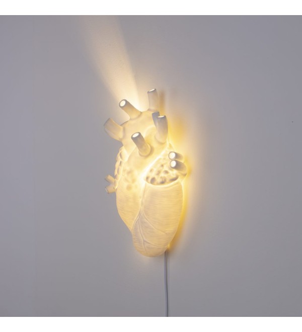 Настенный светильник Seletti Love in Bloom Heart Lamp