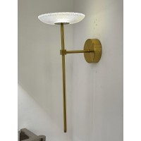 Настенный светильник Delight Collection OB2415-1G gold/clear