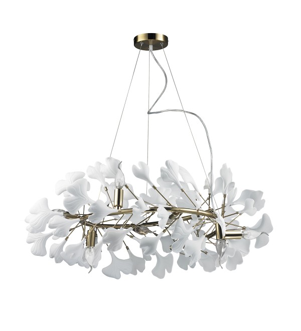 Люстра Delight Collection 10881P/R800 gold/white