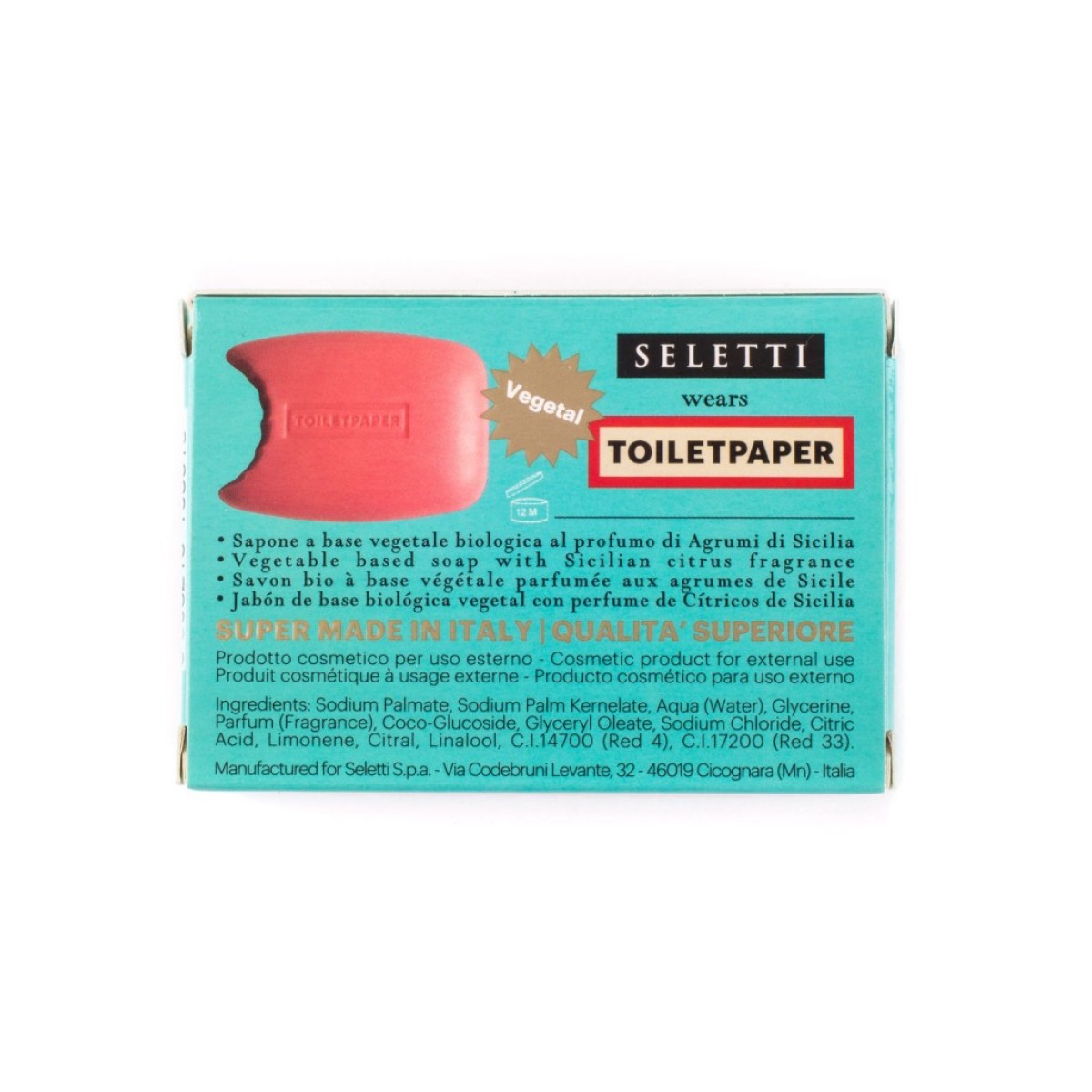 Мыло Seletti Toiletpaper Bite