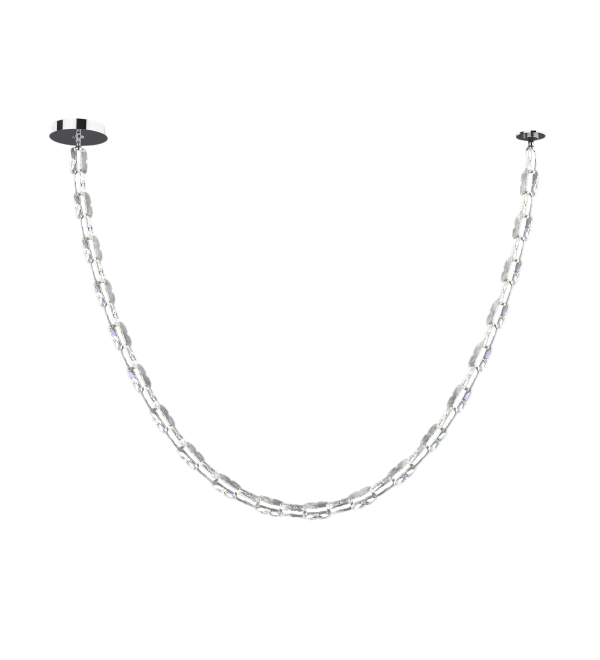 Подвесной светильник Delight Collection MD25001017-44C Chrome