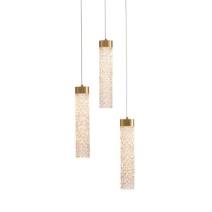 Подвесной светильник Delight Collection MD24030028-3A brass/clear