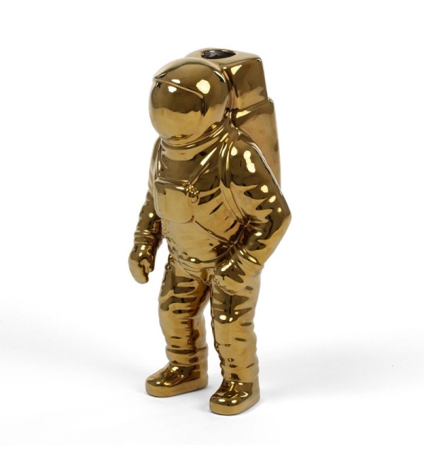 Ваза Seletti Cosmic Diner Starman Gold