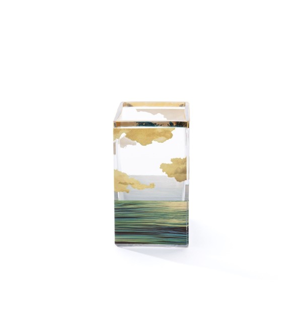 Ваза Seletti Toiletpaper Glass Vase Seagirl Small
