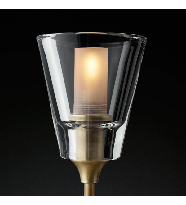 Настенный светильник Delight Collection Torche De Verre 1 light gold