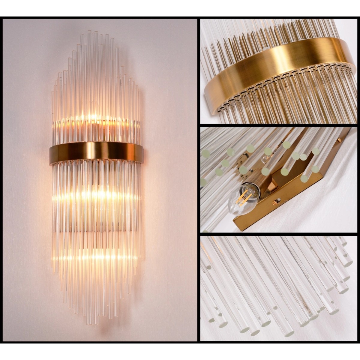 Настенный светильник Delight Collection BRWL7024 gold