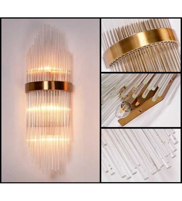 Настенный светильник Delight Collection BRWL7024 gold
