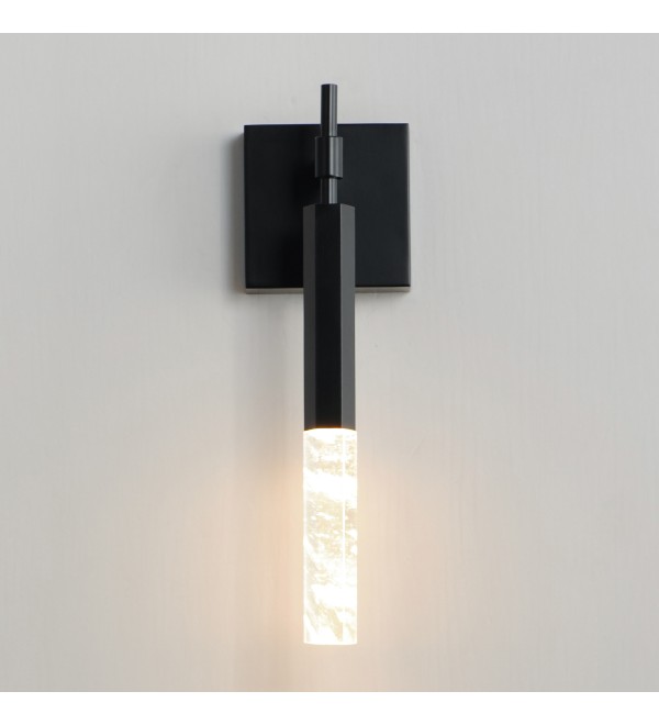 Настенный светильник Delight Collection Vita 1A matt black