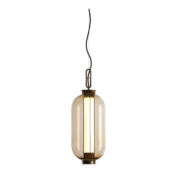 Подвесной светильник Delight Collection Bia B amber