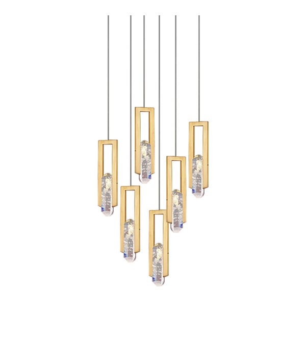 Подвесной светильник Delight Collection OM8201004-6 gold