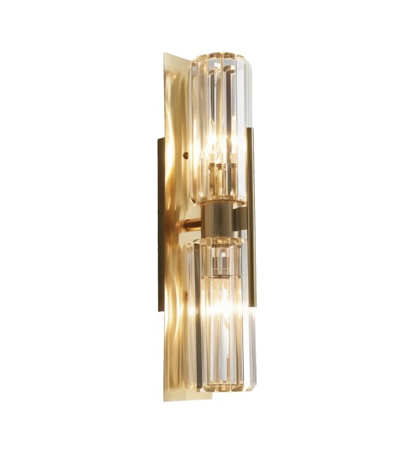 Настенный светильник Delight Collection 88183W/D500 gold/clear