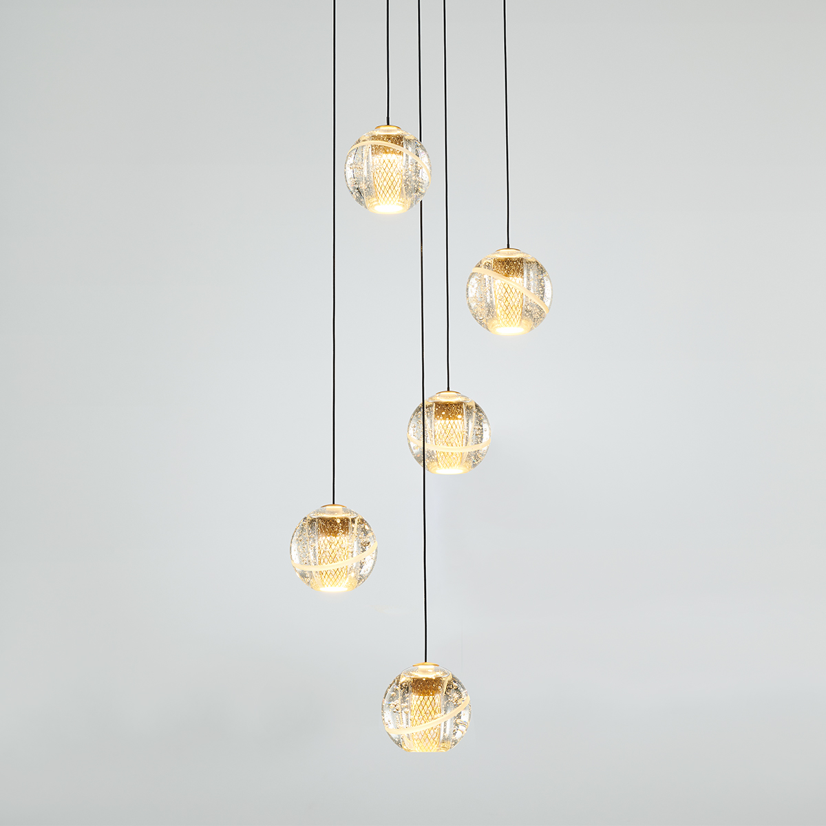 Подвесной светильник Delight Collection MD22001052-5A gold