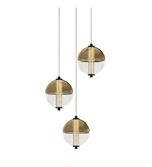 Подвесной светильник Delight Collection MD24022079-3A black/amber