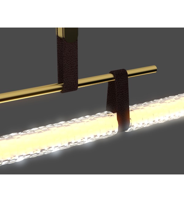 Подвесной светильник Delight Collection 8501P/L brass/clear