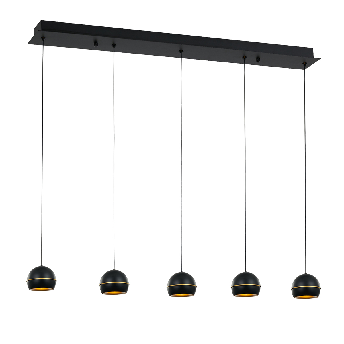Подвесной светильник Delight Collection MD21001034-5B black/gold