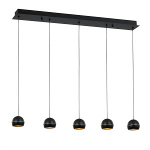 Подвесной светильник Delight Collection MD21001034-5B black/gold