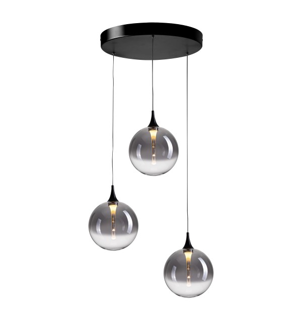 Подвесной светильник Delight Collection MD23001045H-3A black/smoky