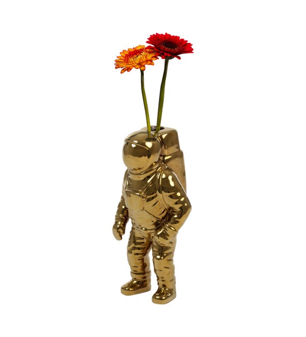 Ваза Seletti Cosmic Diner Starman Gold