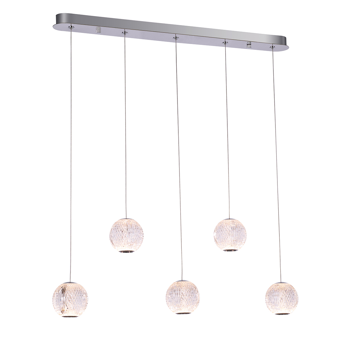 Подвесной светильник Delight Collection Elliot Diamante MD20001012-5B chrome