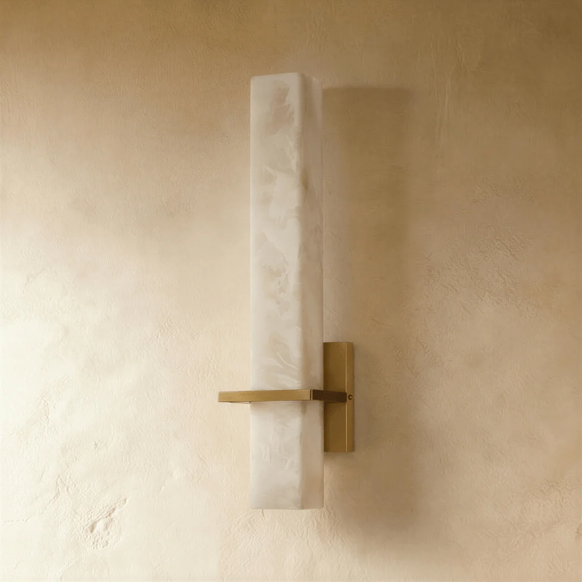 Настенный светильник Delight Collection DL-6556W Gold / White Alabaster