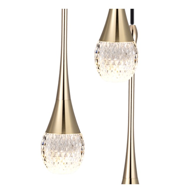 Подвесной светильник Delight Collection P0844-3B gold