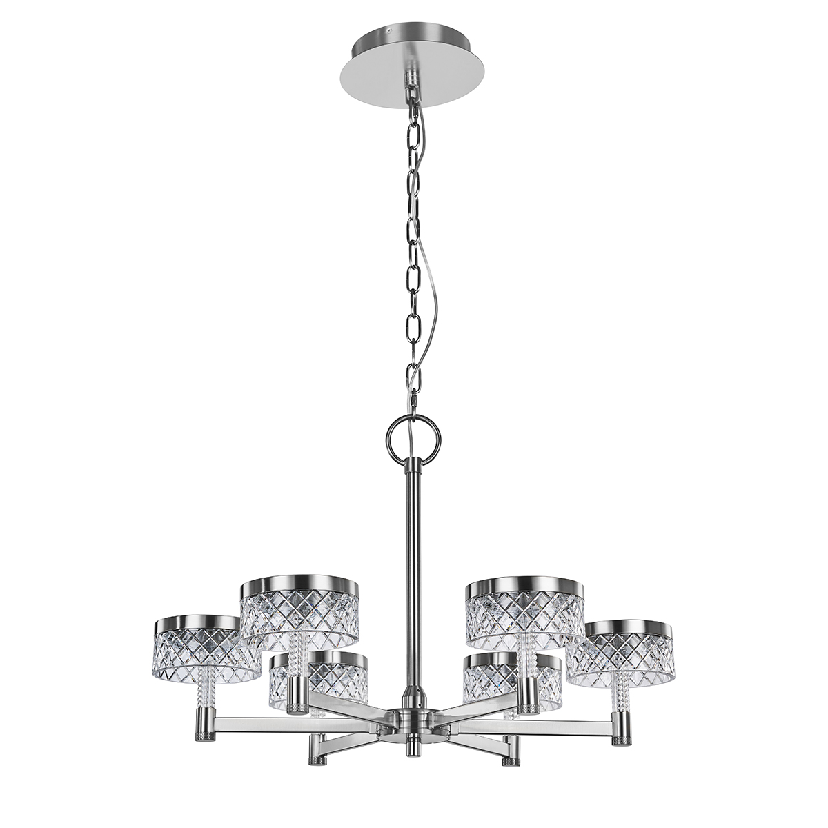 Люстра Delight Collection Diamond cut MD21020075-6A chrome
