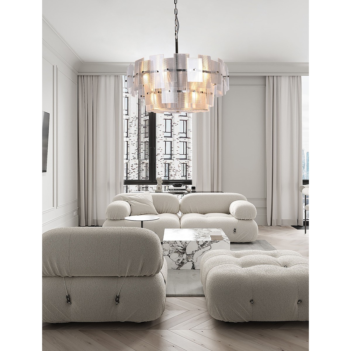 Люстра Delight Collection BRCH9161CG nickel