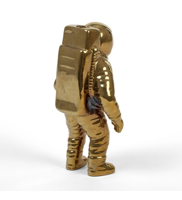 Ваза Seletti Cosmic Diner Starman Gold
