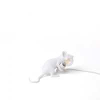 Настольная лампа Seletti Mouse Lamp Lyie Down USB