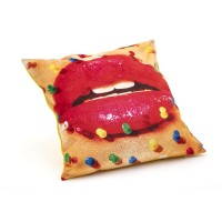 Подушка Seletti Toiletpaper Mouth With Pins
