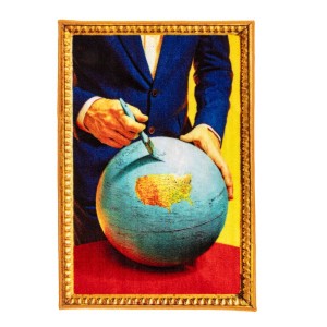 Коврик Seletti Toiletpaper Rugs Globe