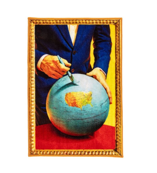 Коврик Seletti Toiletpaper Rugs Globe