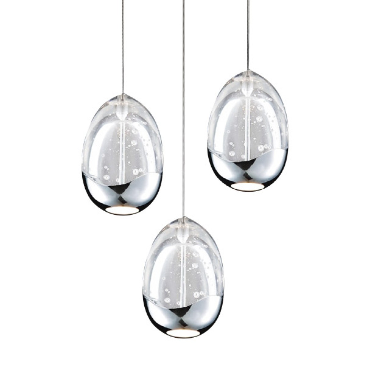 Подвесной светильник Delight Collection Terrene MD13003023-3A chrome