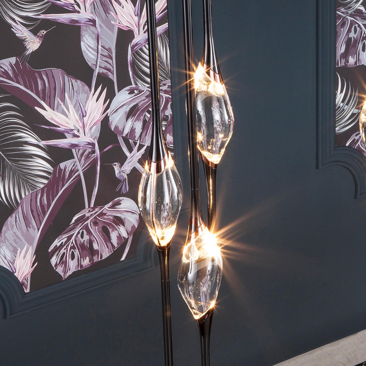 Подвесной светильник Delight Collection Pezzo 3 pearl black